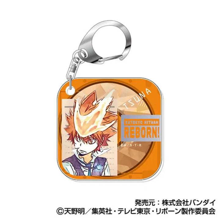 [BUNJANG] Katekyo Hitman Reborn Sawada Tsunayoshi Acrylic Keyring / 미개봉 가히리 사와다 츠나요시 아크릴 키링 키홀더 레타코레
