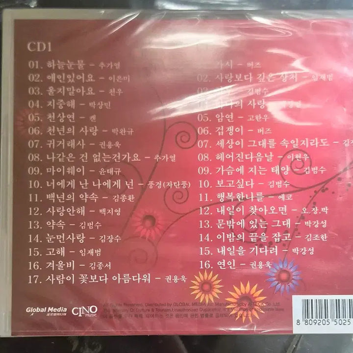 [BUNJANG] Korean Ballad Best 2CD Album / 한국인이 좋아하는  발라드 베스트 2CD