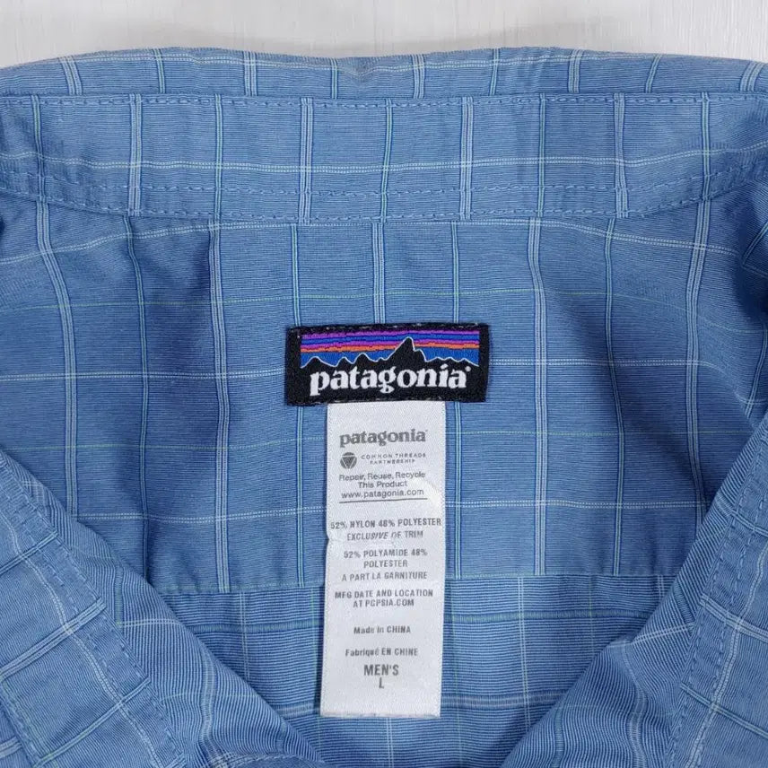 [BUNJANG] Patagonia Sol Patrol Long Sleeve Check Shirt / 파타고니아 솔 패트롤 롱슬리브 체크셔츠 L