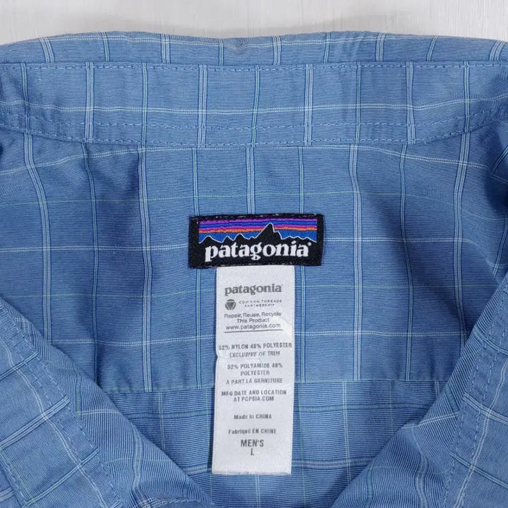 [BUNJANG] Patagonia Sol Patrol Long Sleeve Check Shirt / 파타고니아 솔 패트롤 롱슬리브 체크셔츠 L