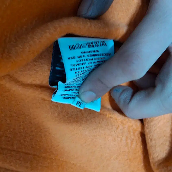 [BUNJANG] CRAZY OENS Italian Cashmere 100% Studded Button Pocket Coat / 38)CRAZY OENS 이태리 캐시미어100% 스터드 버튼 포켓 코트