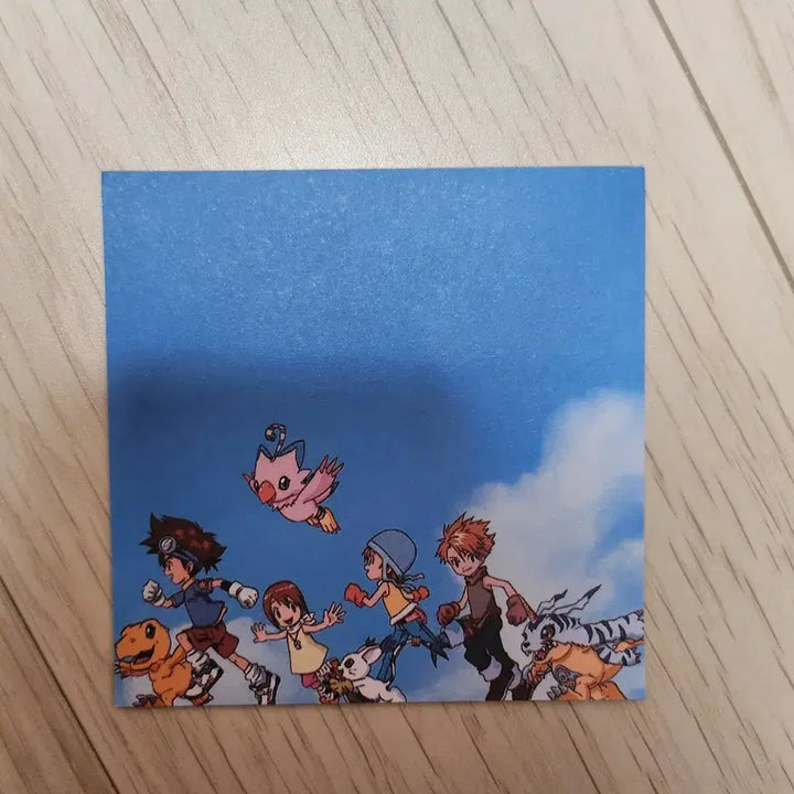 [BUNJANG] Digimon Adventure Memo Pad 5 Sheets / 디지몬어드벤처 떡메모지 떡메 5장 소량