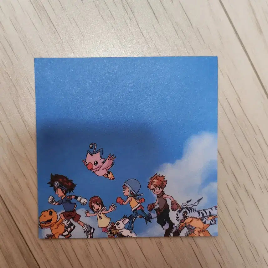 [BUNJANG] Digimon Adventure Memo Pad 5 Sheets / 디지몬어드벤처 떡메모지 떡메 5장 소량