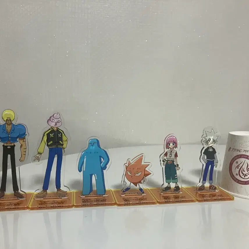 [BUNJANG] Bobobo-bo Bo-bobo Acrylic Stand Bundle Set / (일괄)무적코털 보보보 아크릴 스텐드 풀세트