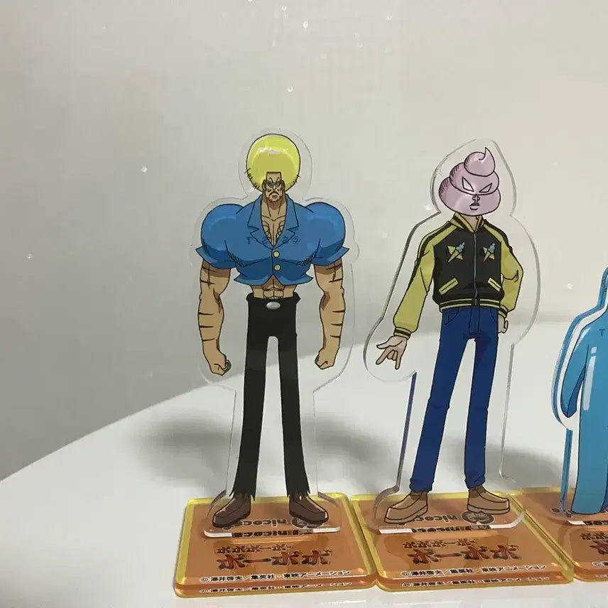[BUNJANG] Bobobo-bo Bo-bobo Acrylic Stand Bundle Set / (일괄)무적코털 보보보 아크릴 스텐드 풀세트