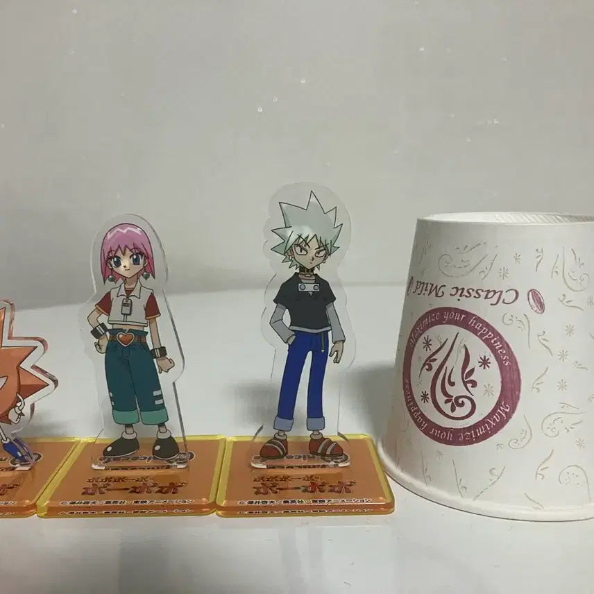 [BUNJANG] Bobobo-bo Bo-bobo Acrylic Stand Bundle Set / (일괄)무적코털 보보보 아크릴 스텐드 풀세트