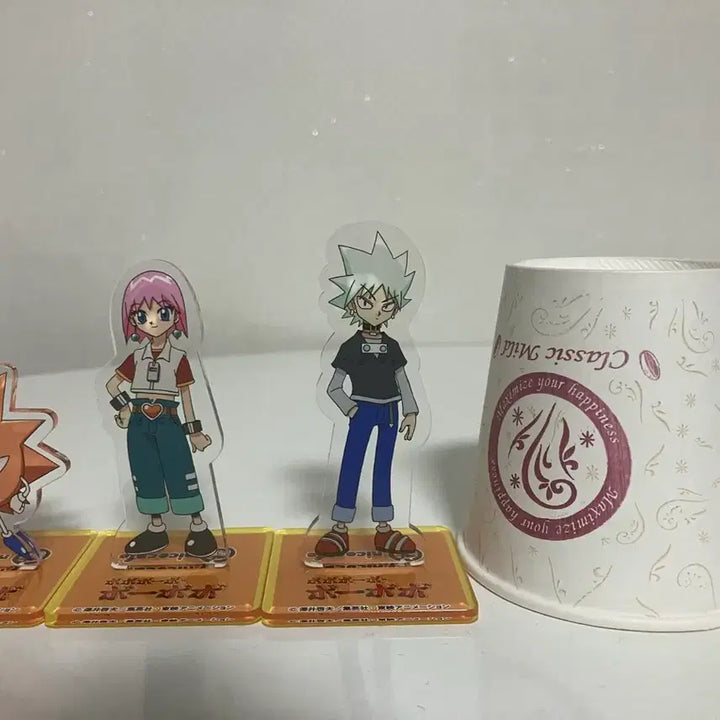 [BUNJANG] Bobobo-bo Bo-bobo Acrylic Stand Bundle Set / (일괄)무적코털 보보보 아크릴 스텐드 풀세트
