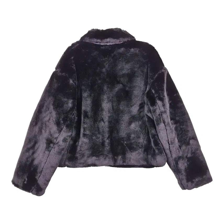 [BUNJANG] Current Crop Faux Fur Jacket / 커렌트 크롭 퍼 자켓 F