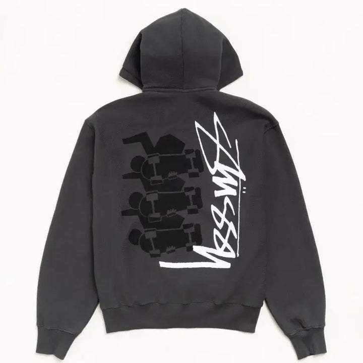 [BUNJANG] Stussy Skate Stack Pigment Dyed Hoodie / [해외] 스투시 스케이트 스택 피그먼트 다이드 후드집업 26SS