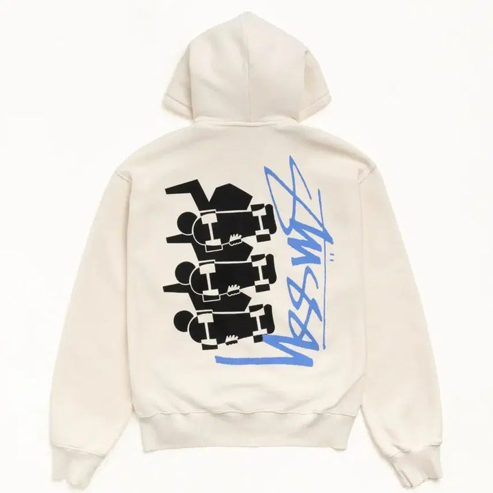 [BUNJANG] Stussy Skate Stack Pigment Dyed Hoodie / [해외] 스투시 스케이트 스택 피그먼트 다이드 후드집업 26SS