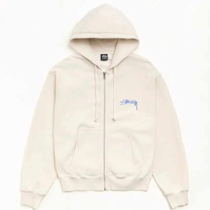 [BUNJANG] Stussy Skate Stack Pigment Dyed Hoodie / [해외] 스투시 스케이트 스택 피그먼트 다이드 후드집업 26SS