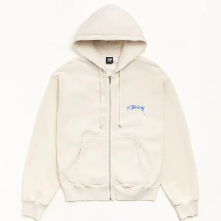 [BUNJANG] Stussy Skate Stack Pigment Dyed Hoodie / [해외] 스투시 스케이트 스택 피그먼트 다이드 후드집업 26SS