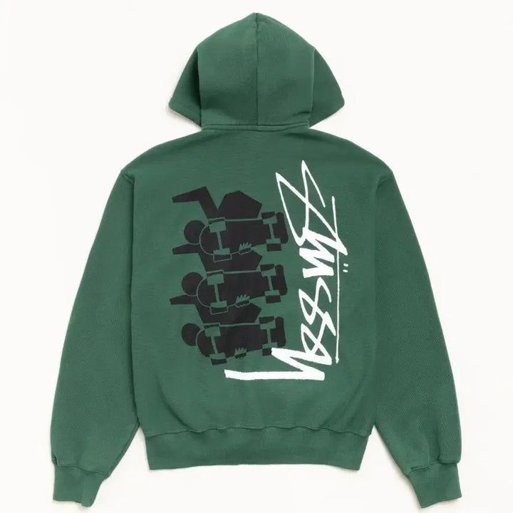 [BUNJANG] Stussy Skate Stack Pigment Dyed Hoodie / [해외] 스투시 스케이트 스택 피그먼트 다이드 후드집업 26SS