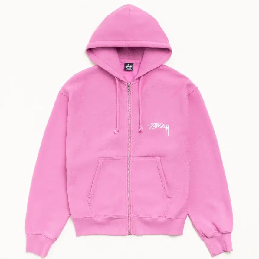 [BUNJANG] Stussy Skate Stack Pigment Dyed Hoodie / [해외] 스투시 스케이트 스택 피그먼트 다이드 후드집업 26SS
