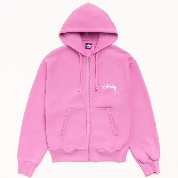 [BUNJANG] Stussy Skate Stack Pigment Dyed Hoodie / [해외] 스투시 스케이트 스택 피그먼트 다이드 후드집업 26SS
