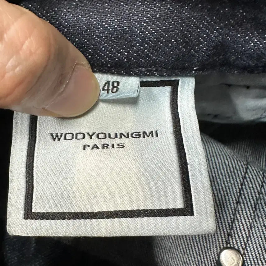 [BUNJANG] Wooyoungmi Detail Denim Pants 48 / 우영미 디테일 데님팬츠 48