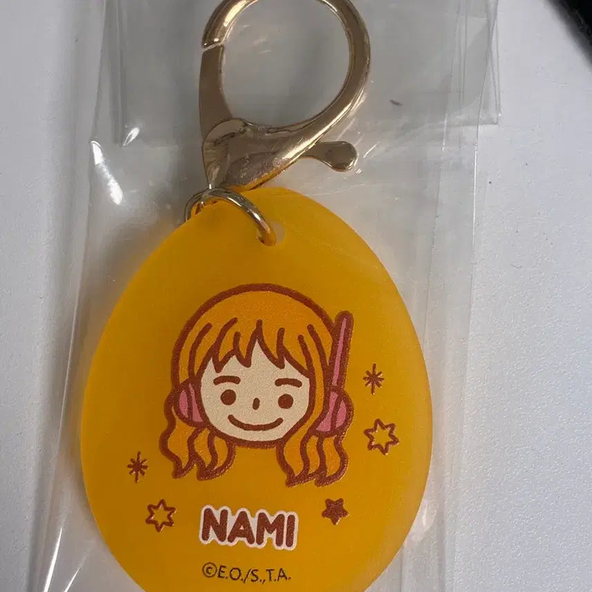 [BUNJANG] One Piece Nami Egghead Keyring / 원피스 나미 에그헤드 키링