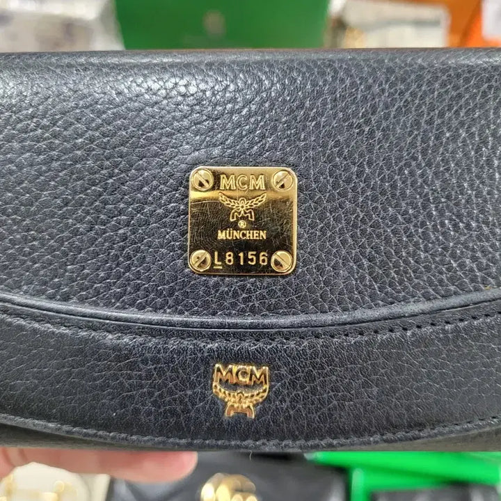 [BUNJANG] MCM Visetos Leather Long Wallet Black Unisex / MCM 블랙 장지갑 남여공용