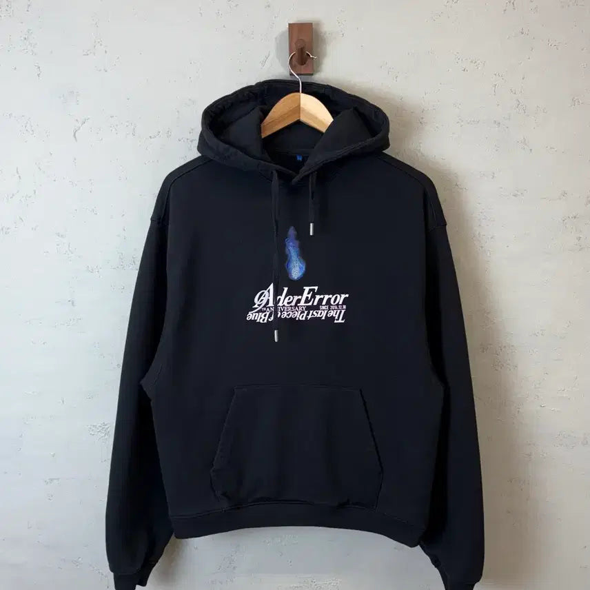 [BUNJANG] Ader Error 9th Anniversary OG 9th Hoodie Black / [S] 아더에러 9주년 og 9th 후드티 블랙