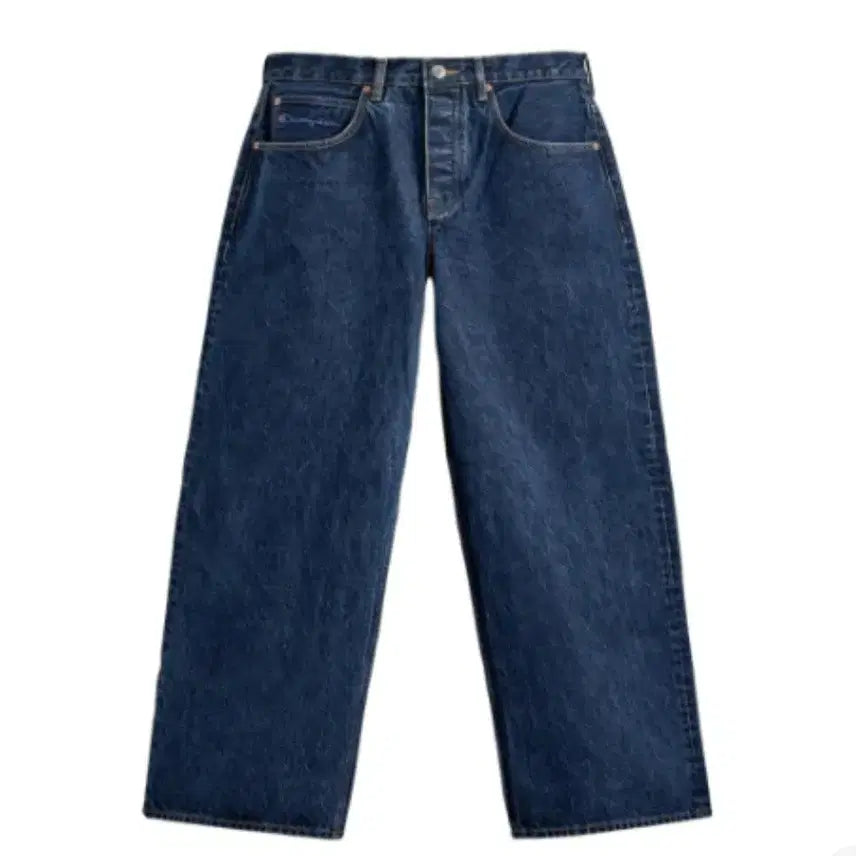 [BUNJANG] Zara Champion Baggy Fit Jeans / 자라 x 챔피온 배기 핏 진 블루