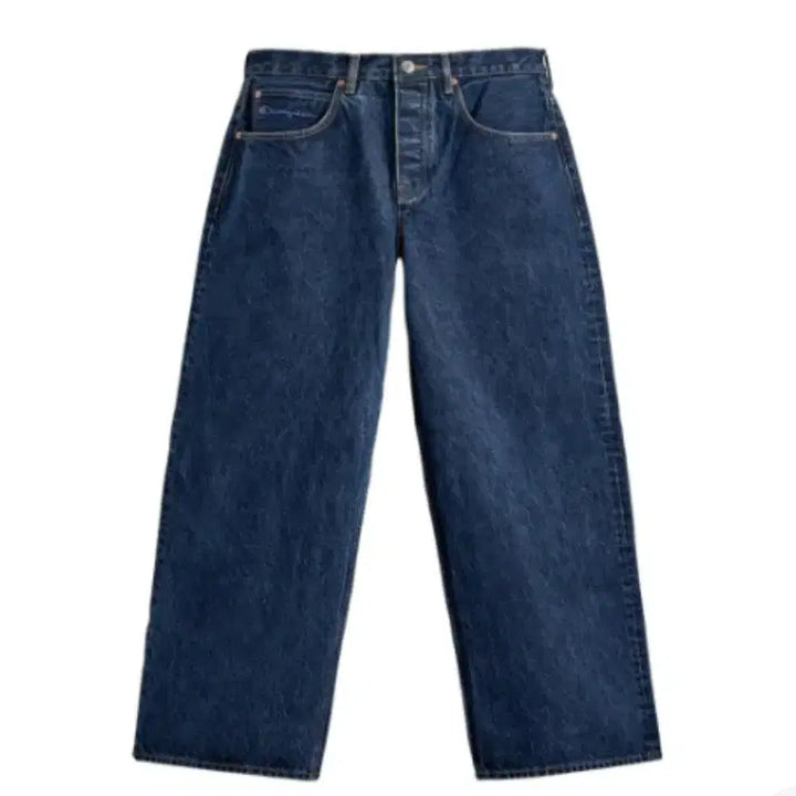 [BUNJANG] Zara Champion Baggy Fit Jeans / 자라 x 챔피온 배기 핏 진 블루