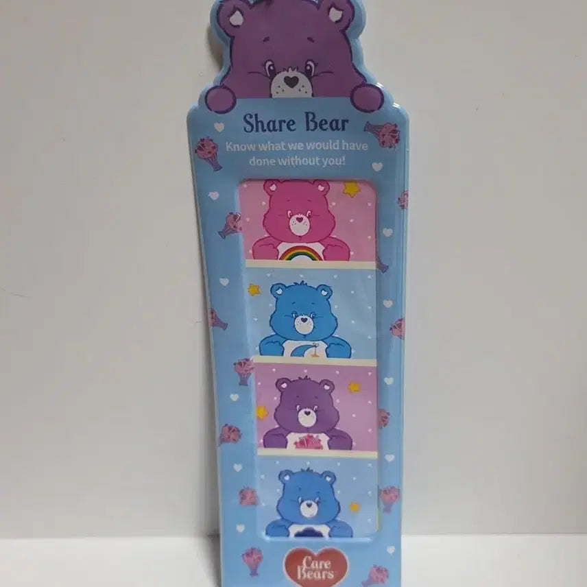 [BUNJANG] Care Bear Photo Holder / 케어베어 블루 네컷사진 포토 홀더