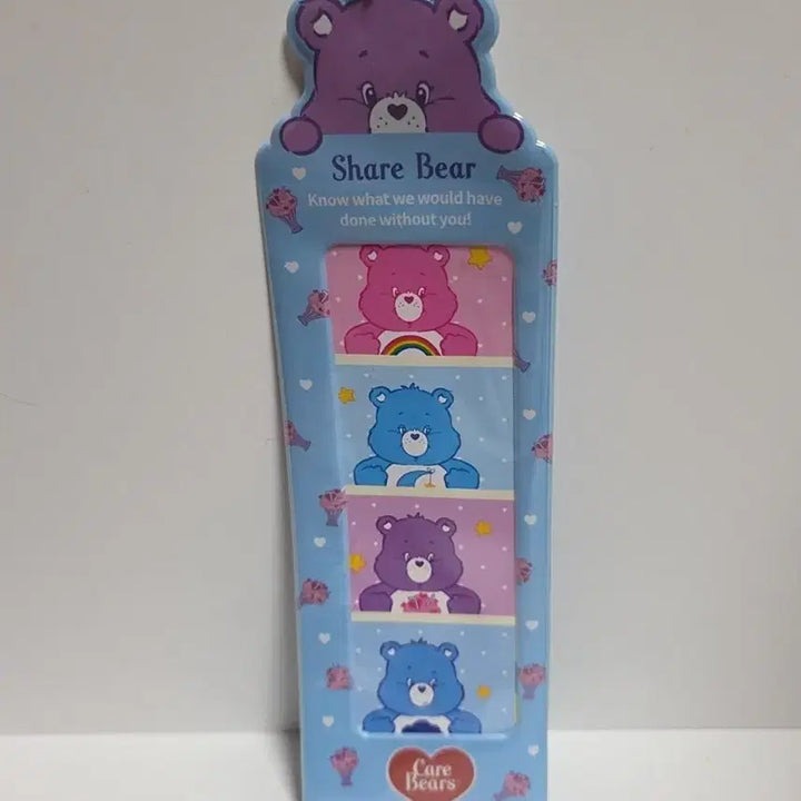 [BUNJANG] Care Bear Photo Holder / 케어베어 블루 네컷사진 포토 홀더