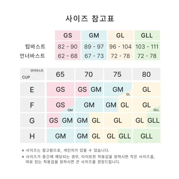[BUNJANG] Eméfeel Wireless Bra Set GLL 80E/80F / 에메필 노와이어브라 세트 GLL 80E 80F