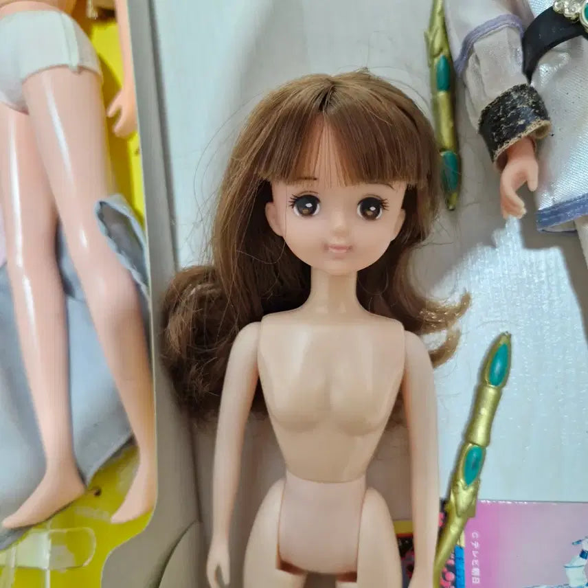 [BUNJANG] Bandai Classic Doll Fairy Shiron (Replacement Rika Body) &amp; Takara Smile Rika Doll / 반다이 고전인형 페어리시론 다카라 스마일 리카 맥도날드