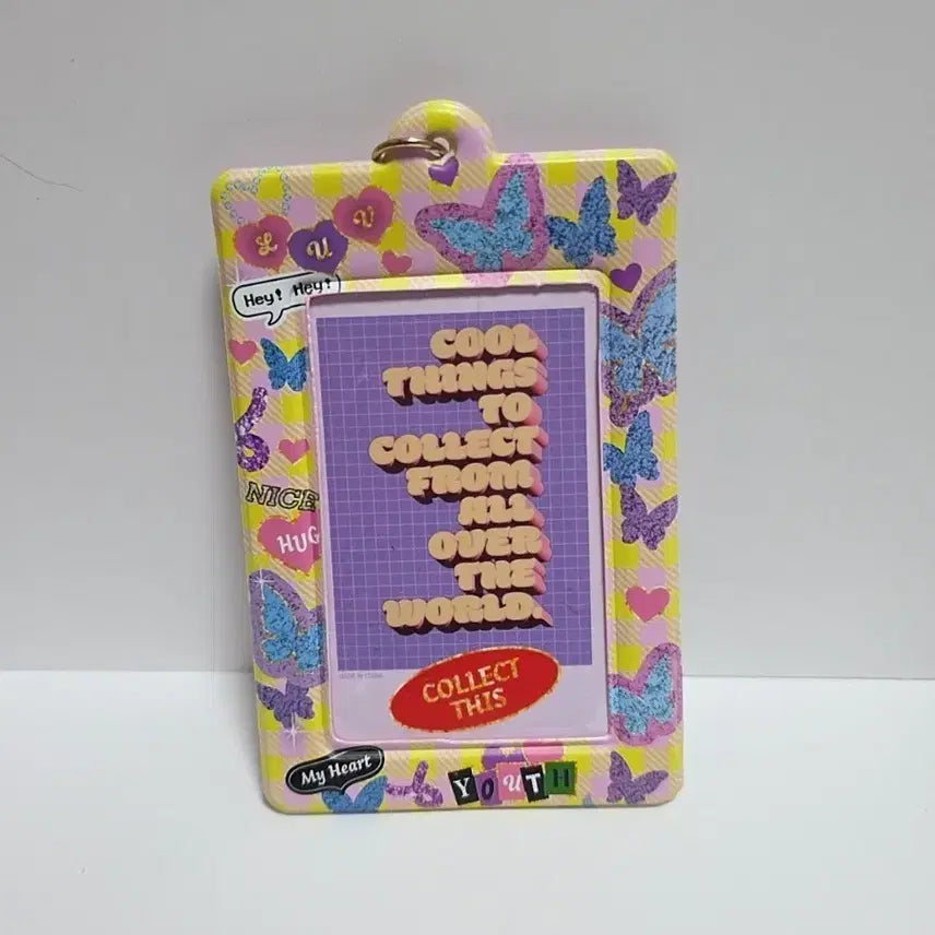 [BUNJANG] Yellow Butterfly Photocard Holder / 옐로우 나비 포카홀더