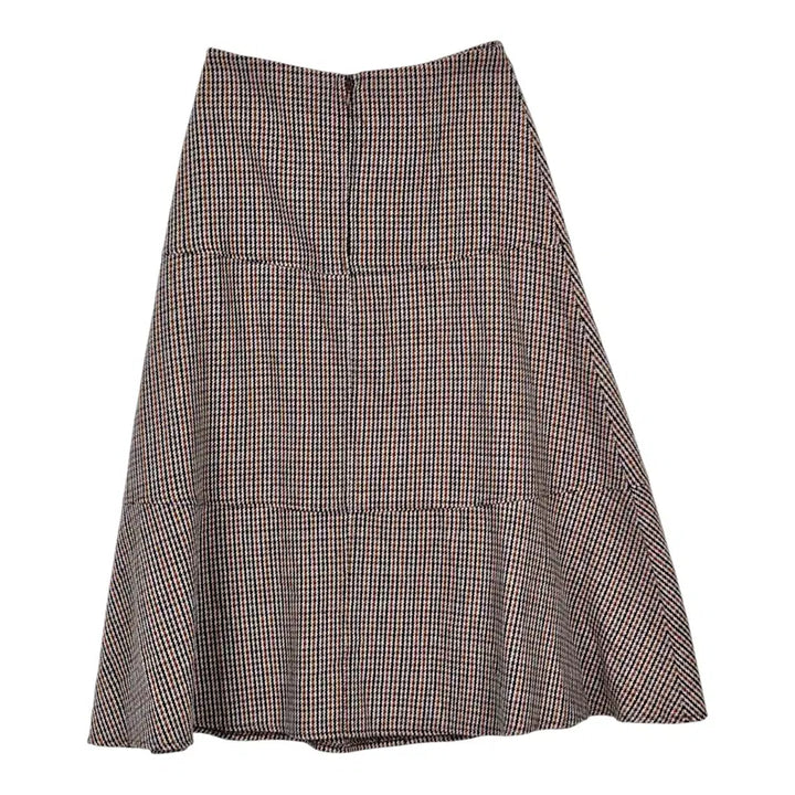 [BUNJANG] Lookast Check Long Skirt S / 룩캐스트 체크 롱 스커트 S