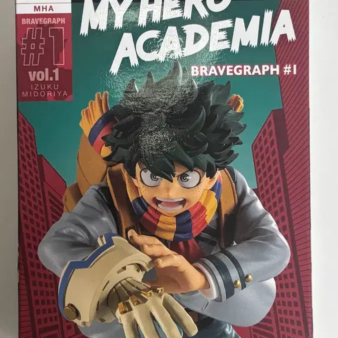 [BUNJANG] My Hero Academia Midoriya Bravegraph Figure / 판매) 히로아카 나히아 미도리야 브레이브그래프 개봉