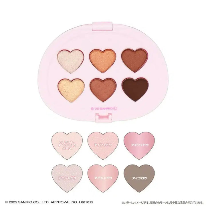 [BUNJANG] SHOBIDO Sanrio My Melody Makeup Palette / SHOBIDO 산리오 마이멜로디 멀티 메이크업 팔레트