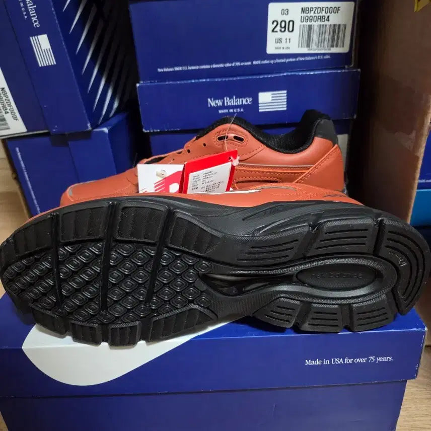 [BUNJANG] New Balance U990RB4 Brown/Black Sneakers / 뉴발란스 USA U990RB4 270사이즈 새상품