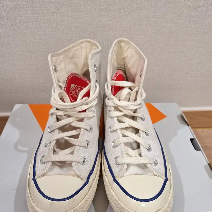 [BUNJANG] Converse Chuck 70s Ivory High Top Sneakers / 컨버스 척테일러 1970s 아이보리 하이 245