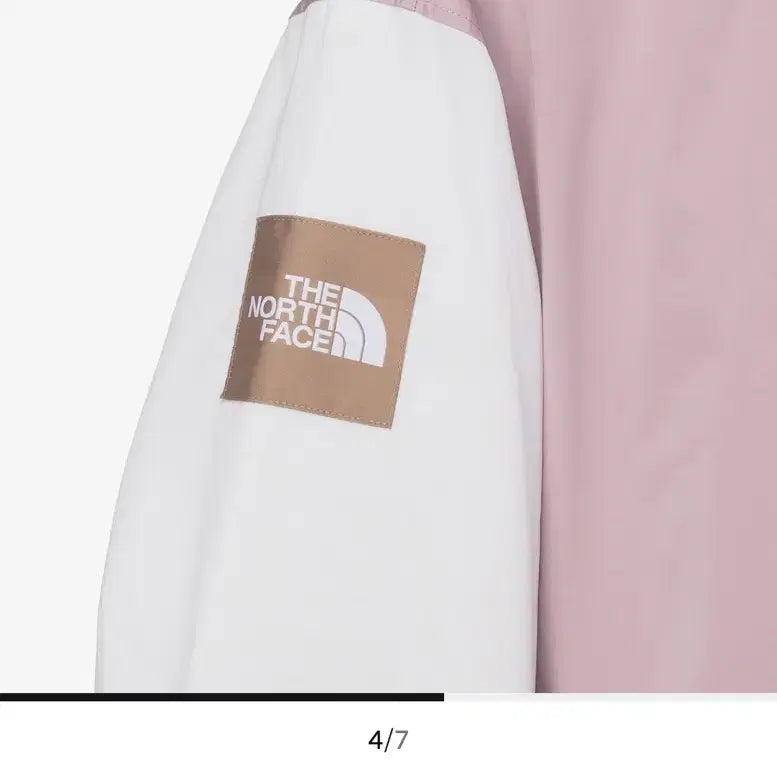 [BUNJANG] The North Face White Label Varsity Jacket Pink / 노스페이스 화이트라벨 바시티 자켓 핑크