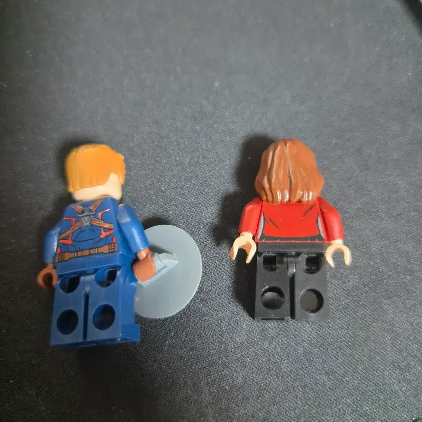 [BUNJANG] Lego Marvel Captain America Steve Rogers Scarlet Witch Wanda Maximoff Figure Set / 레고 마블 캡틴 아메리카 스티브 로져스 스칼렛위치 완다 막시모프 피규어