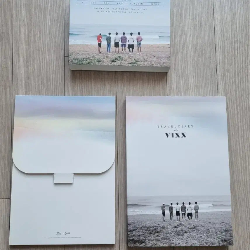 [BUNJANG] VIXX Travel Diary Goods Set / VIXX 트래블 다이어리 포토북 굿즈 세트