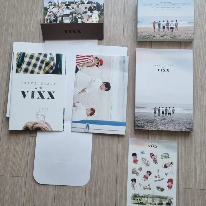 [BUNJANG] VIXX Travel Diary Goods Set / VIXX 트래블 다이어리 포토북 굿즈 세트
