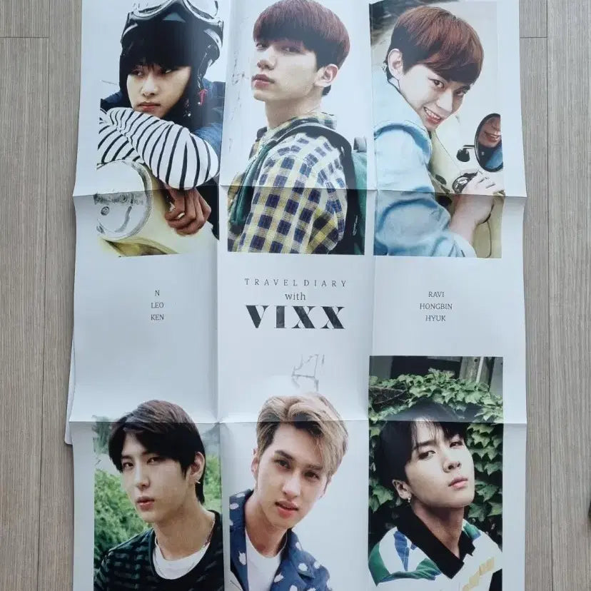 [BUNJANG] VIXX Travel Diary Goods Set / VIXX 트래블 다이어리 포토북 굿즈 세트