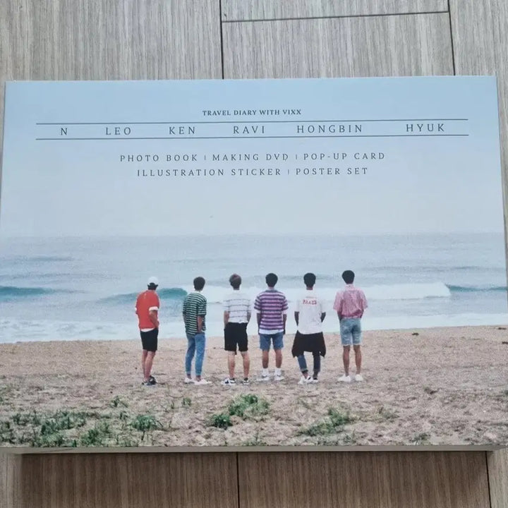 [BUNJANG] VIXX Travel Diary Goods Set / VIXX 트래블 다이어리 포토북 굿즈 세트