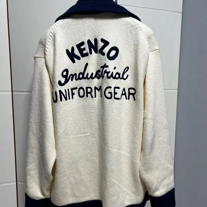 [SOLD OUT] KENZO 겐조 아이보리 니트 가디건