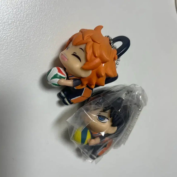 [BUNJANG] Haikyuu! Hinata &amp; Kageyama Bundle Set Clip / 하이큐 데포르메 클립 히나타 카게야마 일괄