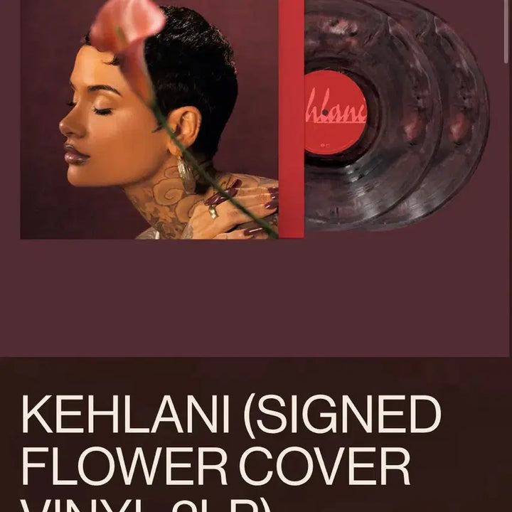 [BUNJANG] Kehlani Folded Signed LP / Kehlani 켈라니 folded 수록 친필싸인 lp 미개봉
