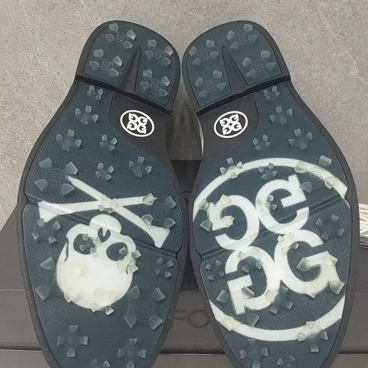 [BUNJANG] G/FORE Skull Print Golf Shoes White / 지포어(정품) 해골 프린트 골프화 화이트 새상품 265/270