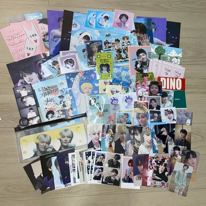 [BUNJANG] SEVENTEEN Dino Unofficial Goods Bundle Set / 세븐틴 디노 비공굿 일괄 비공식굿즈 SVT 이찬