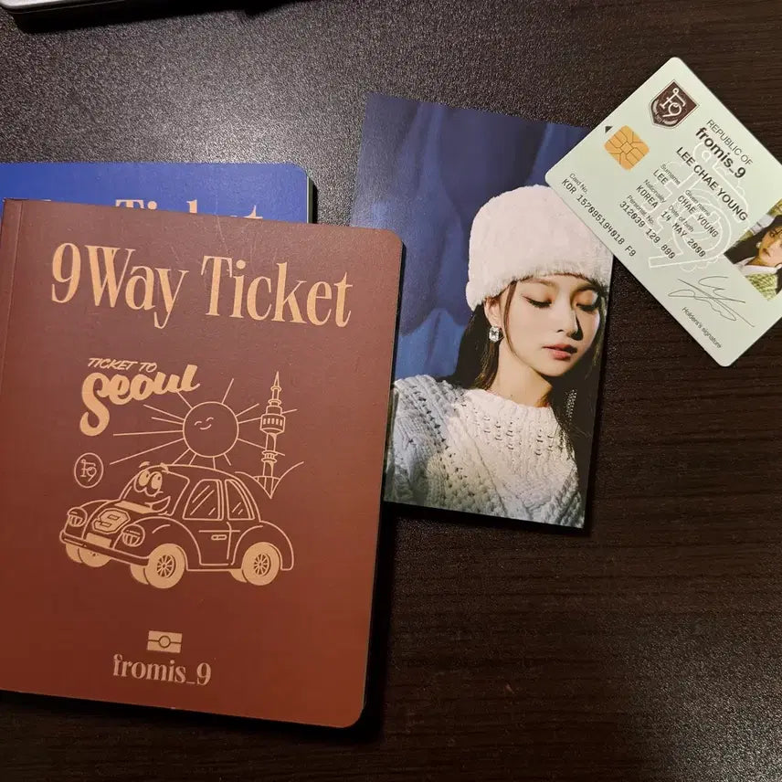 [BUNJANG] fromis_9 9 Way Ticket Album (Unsealed) / (개봉,포카X) 프로미스나인 9wayticket