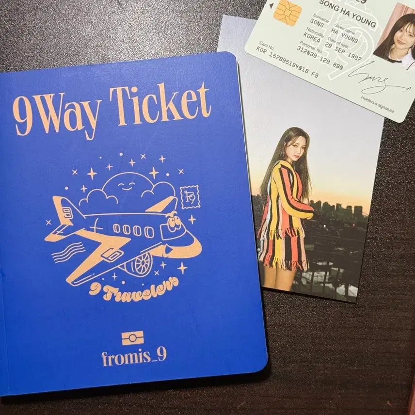 [BUNJANG] fromis_9 9 Way Ticket Album (Unsealed) / (개봉,포카X) 프로미스나인 9wayticket