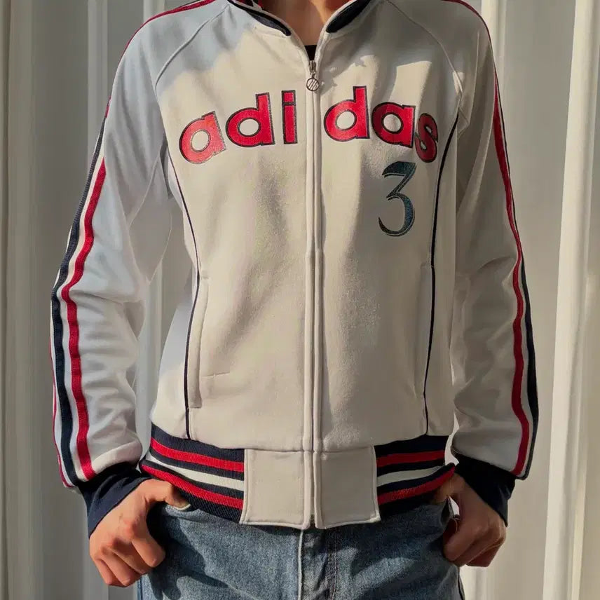 [BUNJANG] Adidas JPN Spell-Out Track Top Jersey / [S]아디다스 JPN 일본판 스펠아웃 트랙탑 져지