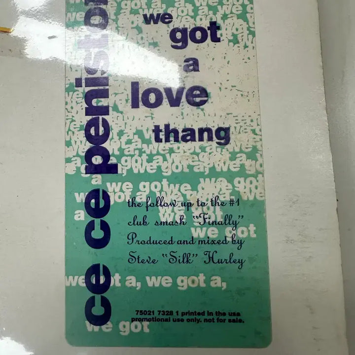 [BUNJANG] Ce Ce Peniston We Got A Love Thang 2LP / [LP] 씨씨 페니스턴 - WE GOT A LOVE THANG 2LP